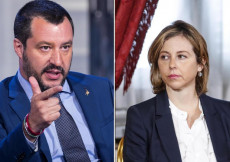Il ministro dell'Interno, Matteo Salvini, e la ministro della Salute, Giulia Grillo