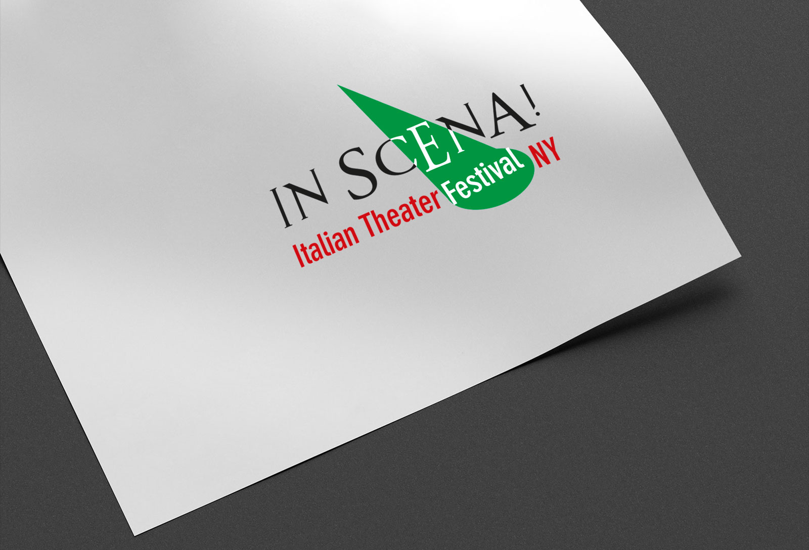 Biglietto d'invito di “In Scena! Italian Thater Festival NY 2019”