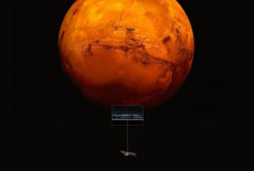 Marte: al polo sud il radar Marsis e la zona del lago salato.