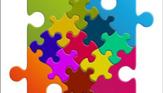 Un puzzle multicolore