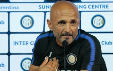 L'allenatore dell'Inter, Luciano Spalletti, in conferenza stampa.