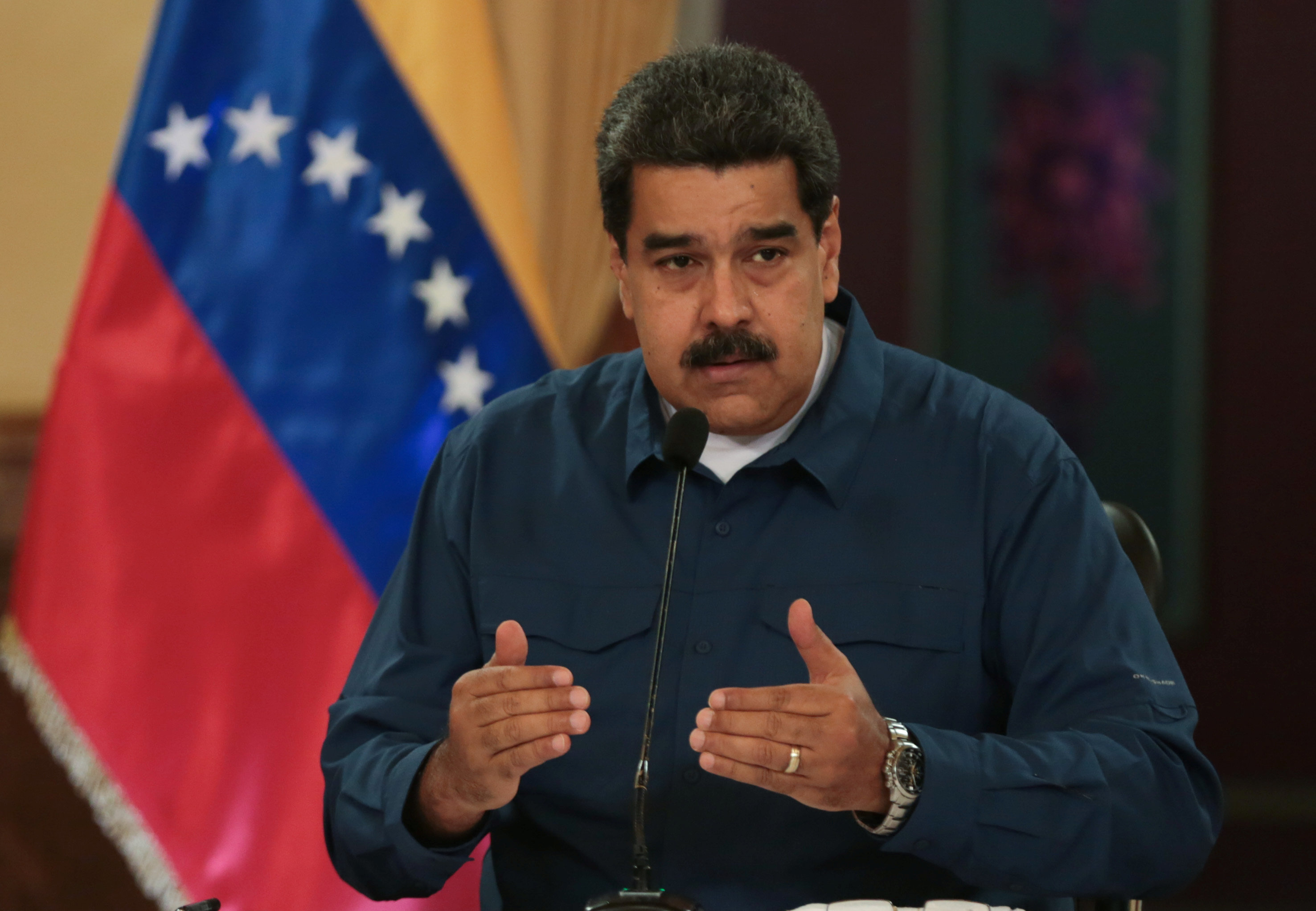 Il capo dello Stato, Nicolàs Maduro