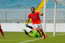 Borreiro esulta dopo il suo gol in Coppa Venezuela