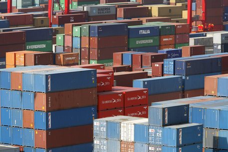 Containers appalti pronti per l'esportazione