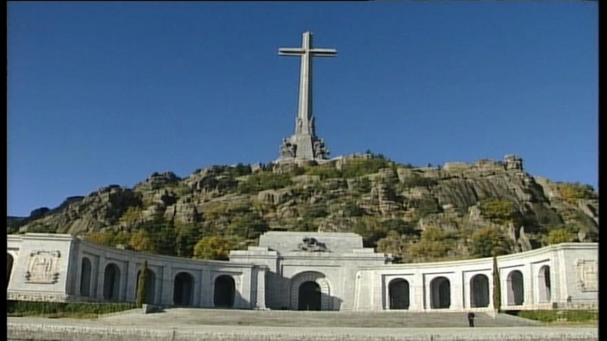 Una foto del mausoleo di Valle dei Caduti