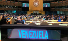 Esta posición por parte de Venezuela se debe a las opiniones que realizó el secretario general de la OEA, Luis Almagro,  en el que expresó que en Venezuela no se debe de descartar una intervención militar para obtener un cambio político