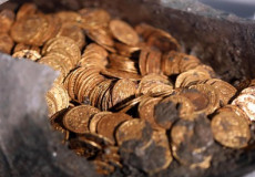 Archeologia: monete d'oro romane
