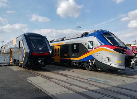 Due modelli di treni, degli oltre 600 nuovi treni regionali entro il 2023 per i pendolari italiani.
