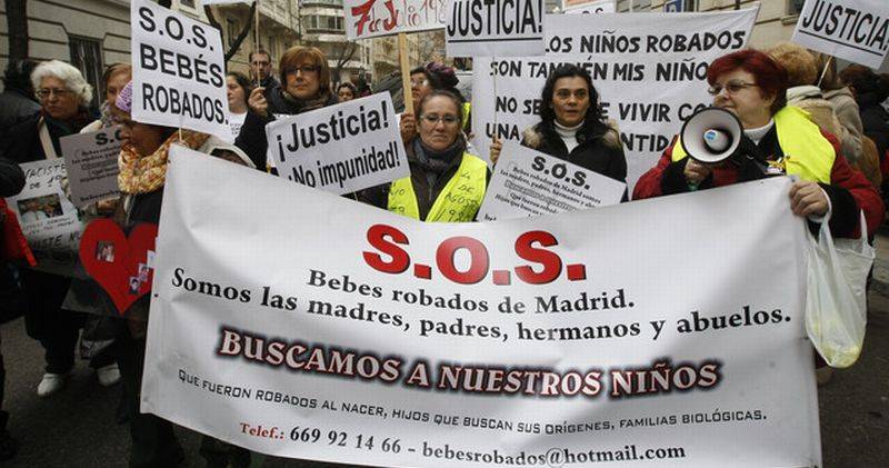 Manifestazione a Madrid contro il franchismo.