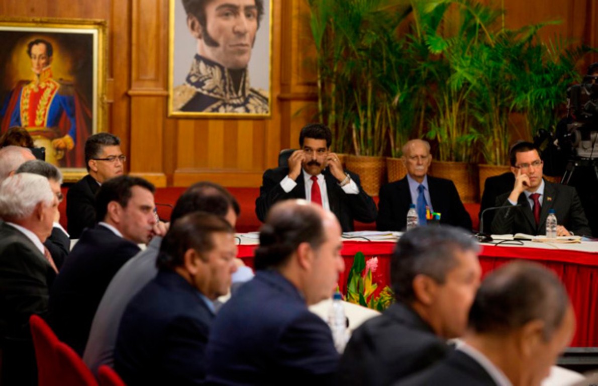 De acuerdo con el gobierno del presidente, Nicolás Maduro, esta reunión manifiesta la “obsesión desmedida e inhumana” que tiene Washington contra Venezuela”