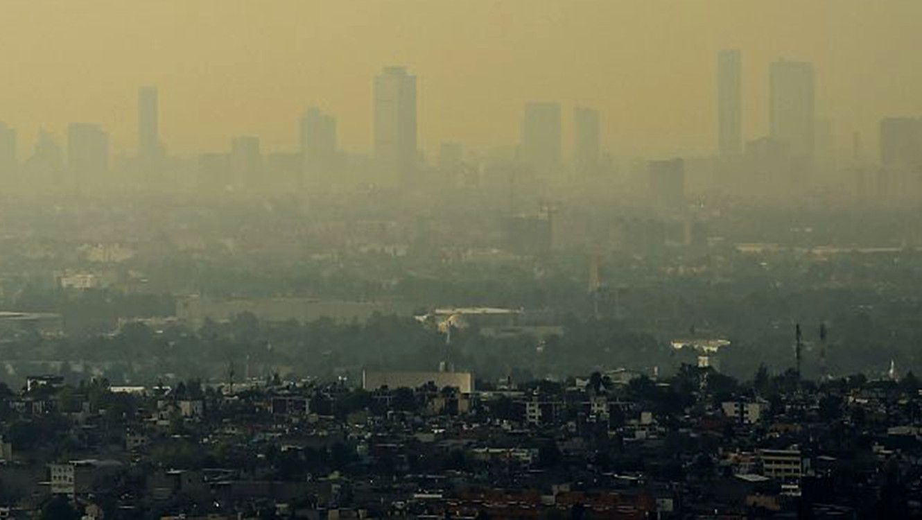 Vista di Città del Messico, una delle capitali più inquinate del mondo