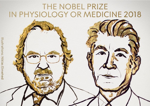 Allison e Honjo Nobel per la Medicina