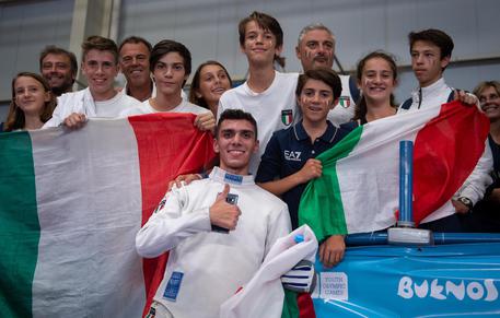 Olimpiadi giovanili: primo oro Italia. Portabandiera Di Veroli vince titolo nella spada a Buenos Aires.