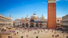 Una vista di Piazza San Marco, Venezia. Settembre
