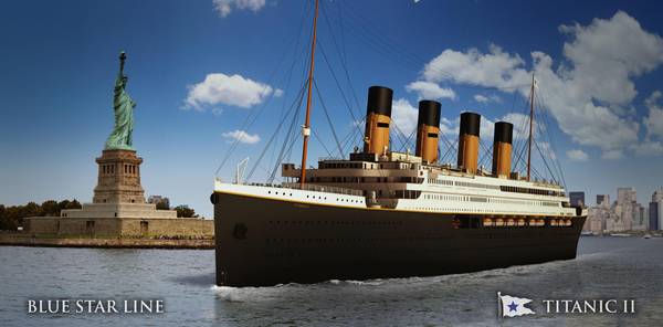 Il Titanic torna in mare, crociera inaugurale nel 2022.