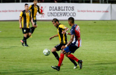 Una fase della gara Estudiantes-Táchira disputata a Mérida