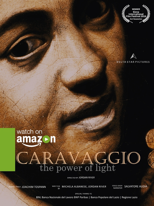 “Caravaggio. La potenza della luce” su Amazon Video Prime