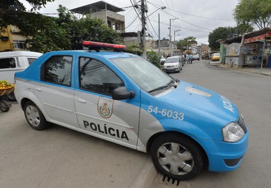 Auto pattuglia della polizia brasiliana. Brasile