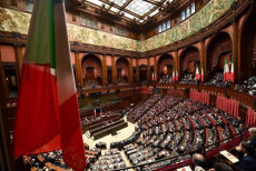 La cerimonia per il centenario dell'Aula della Camera dei deputati, Roma, 20 novembre 2018