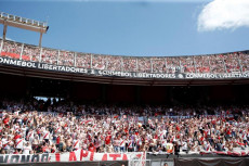 Coppa Libertadores: lo stadio Monumental durante la partita d'andata tra River Plate e Boca Juniors.