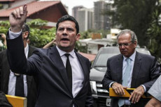 Giudice anticorruzione Sergio Moro attuale ministro Giustizia e Sicurezza ini Brasile.