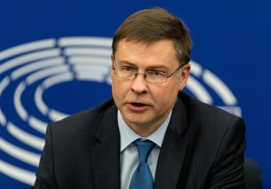 Valdis Dombrovskis. Ue