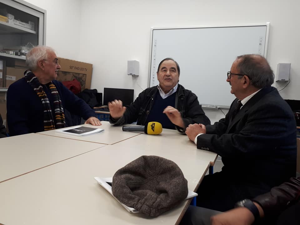 Angelo Di Ianni, Rocco Fazzini, sindaco Aleandro Petrucci