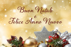 Buon Natale e prospero anno nuovo