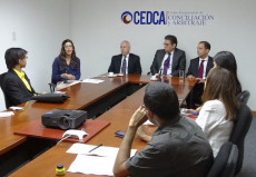 Reunión de conciliación en CEDCA