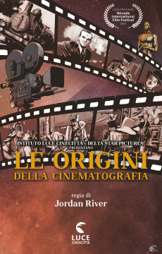 La cover del film documentario “Le origini della Cinematografia"