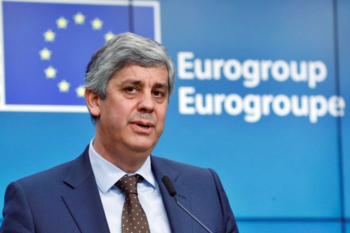 Il portoghese Mario Centeno, presidente dell'Eurogruppo.