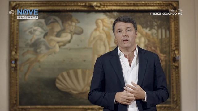 Sul Nove la serie di documentari su Firenze dell'ex premier Matteo Renzi.