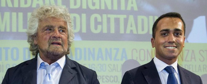 Beppe Grillo e Luigi Di Maio.