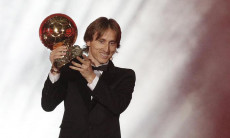 Luka Modric vince il "Pallone d'Oro" 2018.