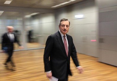 Il presidente della Bce, Mario Draghi.