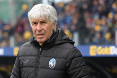 L'allenatore dell'Atalanta Gian Piero Gasperini.