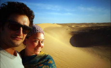 Luca Tacchetto e Edith Blais