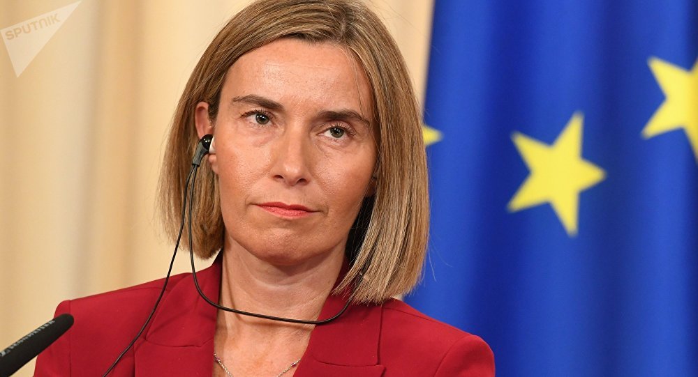 Federica Mogherini, Alta representante de la Unión para Asuntos Exteriores.