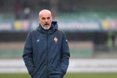 L'allenatore della Fiorentina Stefano Pioli.