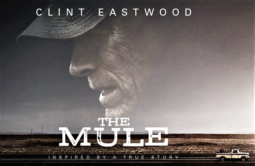 Il cartellone del film "The Mule" di Clint Eastwood.