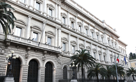 La sede della Banca d'Italia a Roma. Bankitalia
