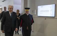 Il Presidente della Repubblica Sergio Mattarella in occasione della cerimonia di inaugurazione dell’Anno Accademico 2018-2019 della Libera Università di Lingue e Comunicazione IULM.