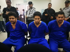 I due leaders contadini Medardo Mairena y Pedro Mena, durante il processo. Nicaragua