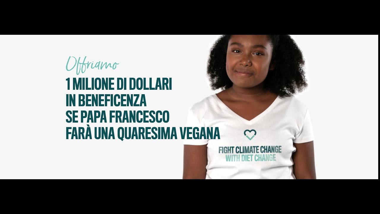 Million Dollar Vegan: campagna per una dieta vegana.