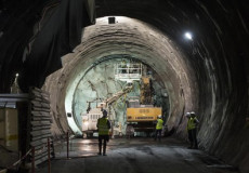 Intanto i lavori nel tunnel della Tav proseguono. Di Maio