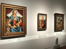 Alcuni quadri della mostra del Verrocchio a Firenze