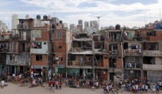 Povertà in Argentina, il quartiere di Villa 31, a Bustos Aires.