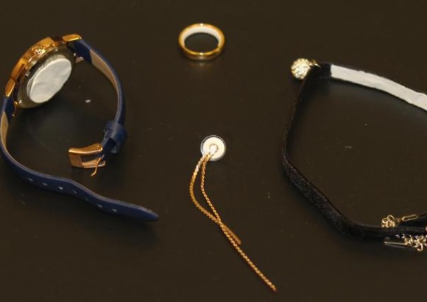 Orologi, anelli, orecchini usati come contraccettivi.