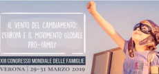 Il manifesto del Congresso sulla Famiglia a Verona.