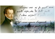 Giacomo Leopardi e alcuni versi autografi della poesia L'Infinito